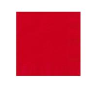 20 Ruby Red Solid Luncheon Napkins