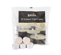 20 Scented Night Light Candles | Vanilla Creme Scent