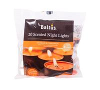 Winter Fragrance 8 Hour Tea Lights 20 Pack (Orange & Cinnamon)