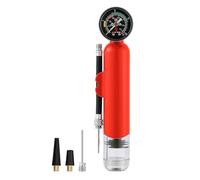 20 Seconds Handheld Pump with Pressure Gauge Manual Tire Pump Portable Toy Inflator Sports Spy Pump Easy to Use