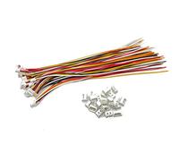 20 Set Micro JST GH 1.25 4Pins Connector Plug Socket 1.25mm Pitch Female & Male Connector PCB Socket 150mm Cable