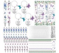 20 Sets Butterfly Inspirational Gifts Bulk Butterfly Ballpoint Pens Bulk