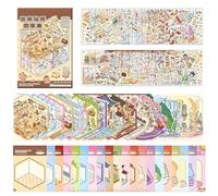 20 Sets DIY 3D Scene Stickers Kit,TopBine Scene Sticker Book 3D House Stickers Scene Kit,Suitable for Children and Adults Reusable Therapy to Adult Kids Relief Stress Pass The Time