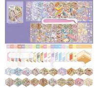 20 Sets DIY 3D Sticker Scene Collection Book for Kids Adults DIY 3D House Stickers Book Miniature Scene Stickers Therapy for Adult Relief Stress Pass The Time Birthday Gift