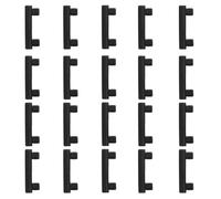20 Sets Plastic Shelf Connector Hidden Fasteners for Shelving