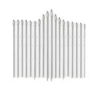 20 Sewing Needles Nickel Free Size 5-9 Assorted Half Length