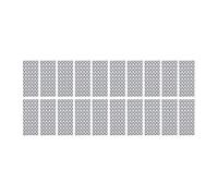 20 Sheets 1000 Pcs 3D Scanning Marking Points and Positioning Dots ID 6mm OD 10mm High Reflection Strong Adhesion Tracking Dot Preventing Tracking Loss
