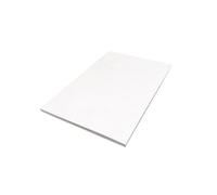 20 Sheets 1mm White Foam Boards, 10cm*10cm Foam PVC Sheet for Mounting, Crafts, Modelling, Art, Display