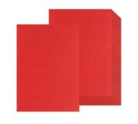 20 Sheets A4 Red Glitter Cardstock Paper, Thick Glitter Craft Paper 250gsm Sparkle Cardstock for Scrapbook DIY Art Project Greeting Cards Wedding Birthday Party Decoration (Red)
