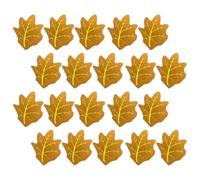 20 Sheets Autumn Maple Leaf Paper Napkins, 20 for Dining Table