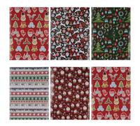 20 Sheets Christmas Wrapping Paper Sheets for Gift Boxes | Printed Paper with Bright Luster, Easy to Use and Not Easy to Wrinkle, Classic Christmas Style Random Style