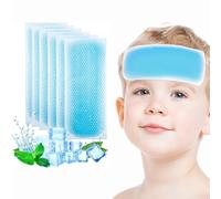 20 Sheets Cooling Patches for Fever Discomfort, Migraine Headache Soothing Gel Pads, Cooling Fever Relief Patches, Cool Pads Soothe Headache for Kids, Adult