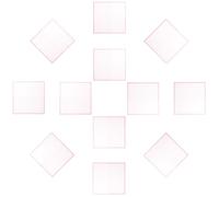 20 Sheets Delicate Flower Wrapping Paper for Florists, Pink