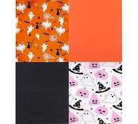 20 Sheets Halloween Tissue Paper, 4 Spooky Designs 50×35 cm for Gift Wrapping & Crafts(B)