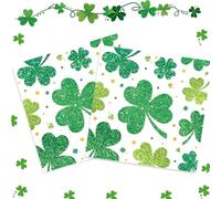 20 Sheets Happy St Patrick’s Day Napkins, St. Patricks Day Napkins, St Partick Day Guest Napkins, Irish Dessert Napkins, St. Patricks Party Napkins for Birthday Wedding Baby Shower Party Supply
