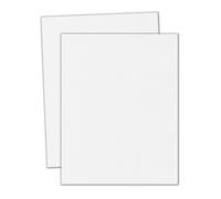 20 Sheets, Heavy White Cardstock - 8.5" x 11", 110 lb (300 gsm)