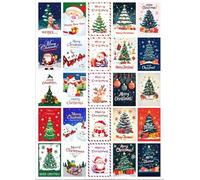 (20 Sheets) Holiday Blessing Cards with Handwritten Notes for Christmas Greetings Small Christmas Cards
