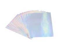20 Sheets Holographic Sticker Paper for Inkjet Printer A4 Printable Holographic Sticker Paper Self Adhesive Water Proof Fast Dry for Inkjet Printer
