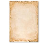 20 Sheets Motif Letter Paper! Antique & History Vintage DIN A4 - Paper-Media