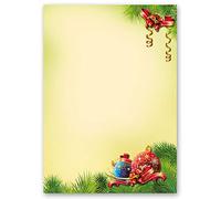 20 Sheets Motif Letter Paper! Christmas Christmas Decorations DIN A4 - Paper-Media