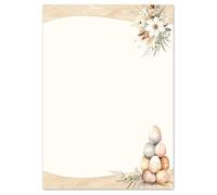 20 Sheets of Letter Paper Easter Post DIN A4 (210 x 297 mm), 90 g/m² - Easter Paper