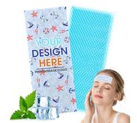 20 Sheets Personalised Cooling Patches with Photo, Creative Premium Hydrogel Cooling Gel Patches for Comfortable Using, Forehead Fever Cool Pads,Summer Essentials (30)