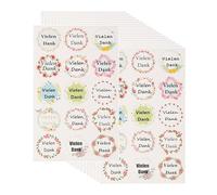 20 Sheets Printable Sticker Labels Set for Logistics Warehouse Management Clear Printing Organization Essential Copperplate Adhesive Sticker Labels