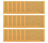 20 Sheets Saving Bank Target Decals Number Stickers for Money Box