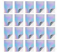 20 Sheets/Set Holographics Sticker Paper Waterproof Film Self-Adhesive Film a 4 Size Vinyls Printable Paper