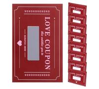 20 Sheets Valentine's Day Scratch off Game Cards, 20 Paper Party