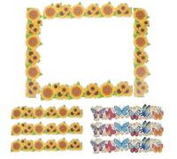 20 Sheets Wear Resistant Bulletin Board Borders Paper Trim