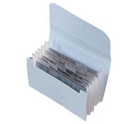 20 Slot Art Plate Book Compact ABS Case Studio & Mobile Manicurist Essential ABS Nails Stamp Plate Organizers Book Holds