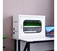 20-Slot Mobile Phone Charging Cabinet Station, Secure USB Charging Locker for Cell Phones, Rechargeable Charging Station with Lockers for Offices and Public Spaces