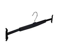 20 Small Black Plastic Expandable Spring Coat Hangers for Trousers & Skirts Hanger