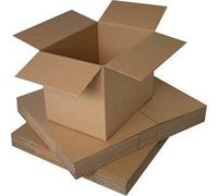 20 Small Brown Cardboard Packaging Boxes Size 9 x 6 x 6" / 229 x 152 x 152mm Packing Mailing Shipping Postage Postal Cartons