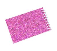 20 Small Twin Coil Binding Notebooks, Small Unlined Notepads, Glitter Sequins, Cover for Journaling, Colorful Notebooks