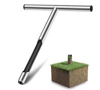 20'' Soil Sample Probe, Underground Soil Sampler, Integrated Soil Sampling Tool, Solid and Lightweight 304 Stainless Steel, Keep Original Soil Layer and Labor Saving, for Lawn, Garden