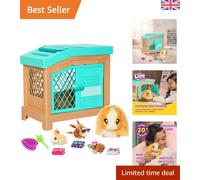 20+ Sounds Mama Guinea Pig Playset - 3 Surprise Babies & Accessories Included