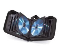 20 Space CD DVD Blu Ray Disc Carry Case Holder Bag Wallet Protector Storage