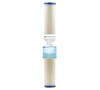 20" Standard Pleated Sediment Water Filter | 20 Micron, 20" x 2.5" | Washable Filter to Extend Lifespan, Fits 20" Standard Housings (1 Pack)