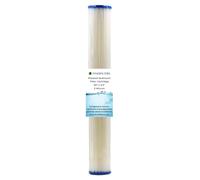 20" Standard Pleated Sediment Water Filter | 5 Micron, 20" x 2.5" | Washable Filter to Extend Lifespan, Fits 20" Standard Housings (1 Pack)