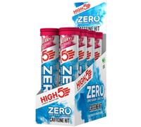 HIGH5 ZERO Caffeine Hit ElectrolyteTablet - Hydration Tablets Enhanced with Vitamin C - 0 Calories & Sugar Free - Boost Hydration, Performance & Wellness - Berry, 160 Tablets (20x, Pack of 8)