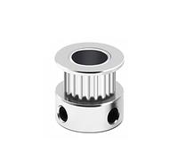 20 Teeth 2GT, Bore=5/6/6.35/8mm, Fit Belt Width=6/10mm, 3D Printer Parts 20Teeth GT2, K Type(For Belt Width 6mm,Bore 5mm)