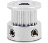 20 Teeth 3D Printer Synchronous Wheel 20T Tooth Aluminium Part, Bore 4mm/5mm/6.35mm/8mm, 2GT Timing Belt Pulleys GT2 Synchronous Wheel, Accurate Size(20teeth 8mm x2pcs)