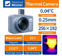 -20 to 600℃ Infrared Thermal Imaging Camera for Phones HVAC PCB Repair Tools Gadget P2PRO Android kit