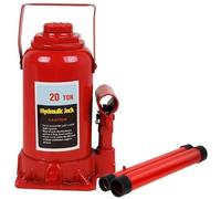 20 Ton (20000kg) Heavy Duty Hydraulic Bottle Jack - Professional Lifting Ram for Truck, Van & Industrial Use 210 X 410mm Steel
