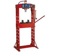 20 Tonne Hydraulic Floor Press With Sliding Ram And Flat Pressing Plate
