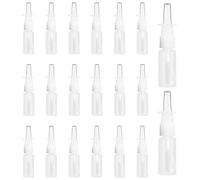 20 Transparent Fine Mist Plastic Nasal Spray Bottles 10ml, Portable Refillable Empty Nose Mist Sprayer for Rhinitis Care, Travel and Outdoor Use, Compact Nasal Spray Solution