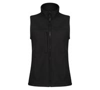 (20 UK, Black) Regatta Womens/Ladies Flux Softshell Gilet