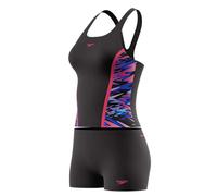 (20 UK, Black) Speedo Womens/Ladies Hyperboom Splice Tankini Set